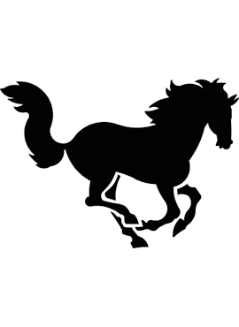 Dekal Häst