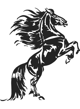 Dekal Frieserhäst