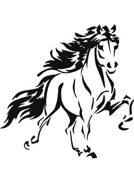 Dekal Islandshäst